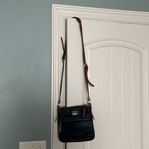 Dooney & Bourke crossbody letter carrier black